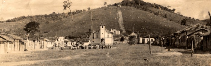 Aspecto da Praça de Abreus em 1942